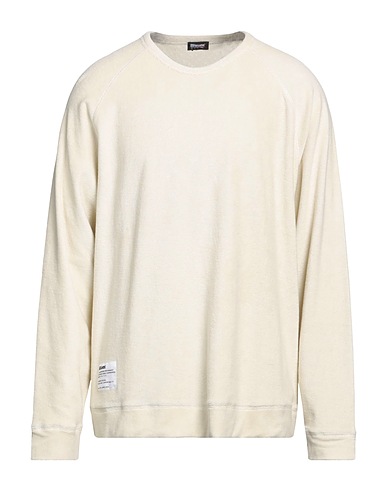 BLAUER. Felpa Panna 100% Cotone