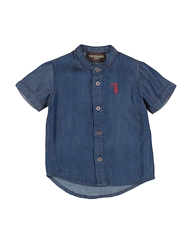 TRUSSARDI JUNIOR Jeanshemd Blau 100% Tencel™