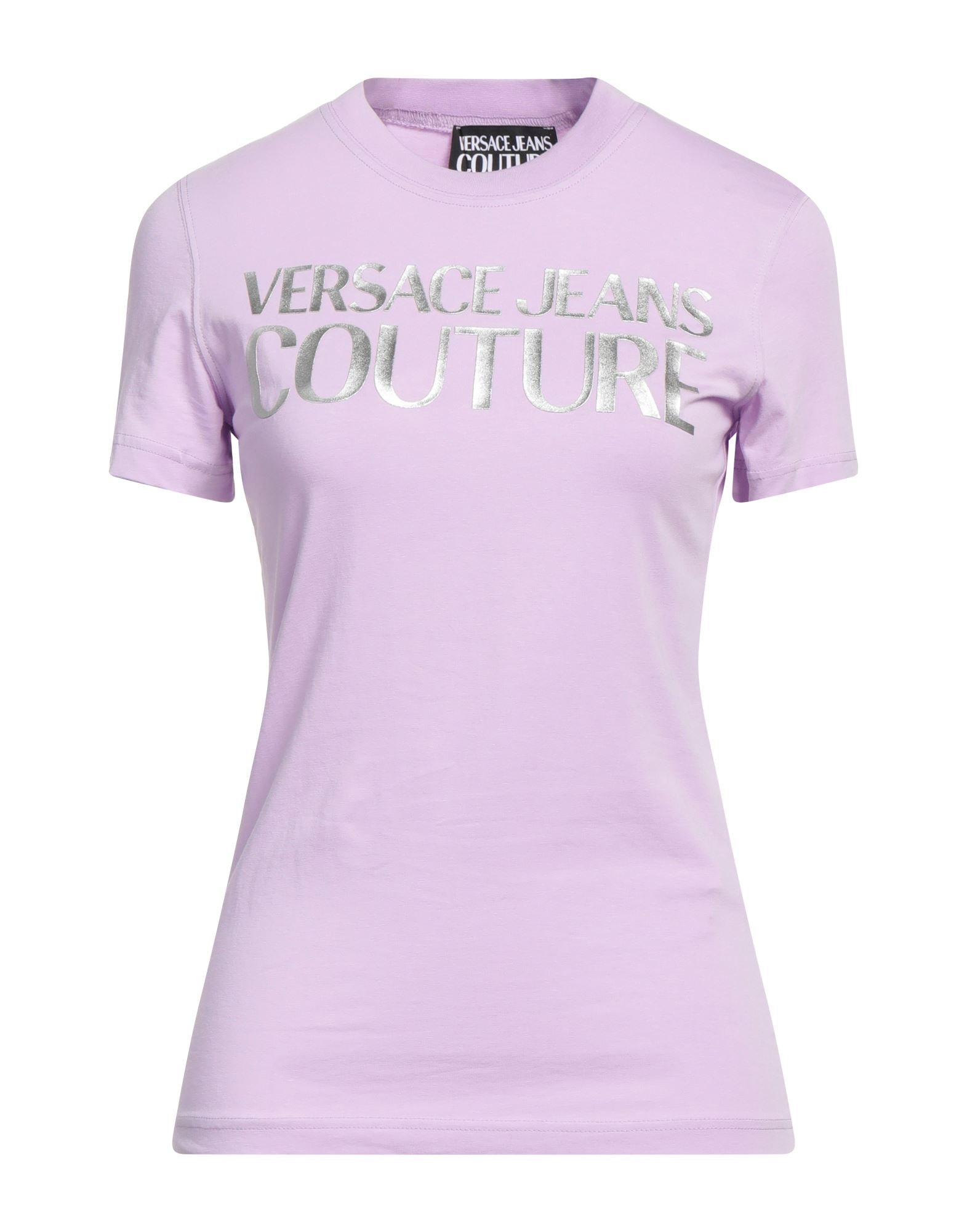 Tシャツ・カットソー VERSACE Woman T-Shirt Pink 10142731A09120 2P450 cbba066c12047667e5bf30582da9da