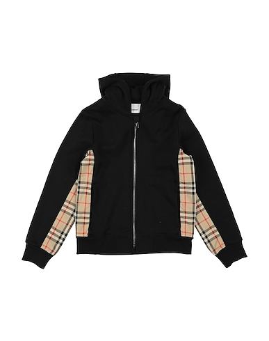 BURBERRY Sweatshirt Schwarz 100% Baumwolle, Polyester