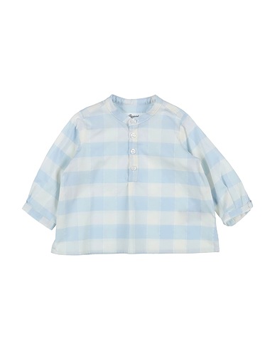 BONPOINT Patterned shirt Azure 100% Cotton