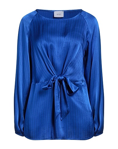 VICOLO Top Bright blue 98% Viscose, 2% Polyester