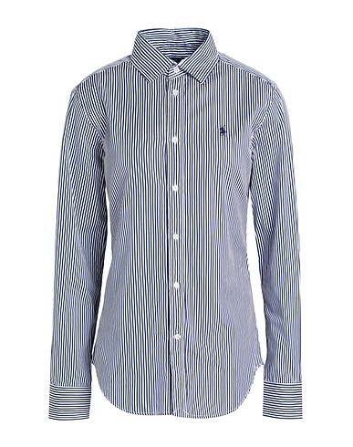 POLO RALPH LAUREN Striped shirt Midnight blue 100% Cotton