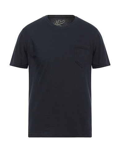 BL'KER T-shirt Midnight blue 100% Cotton