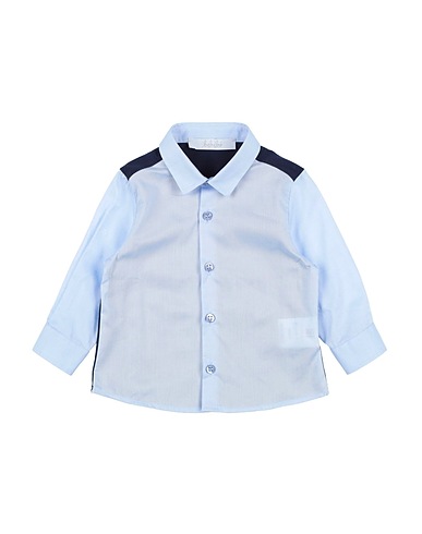 BEBEBO' Patterned shirt Azure 100% Cotton