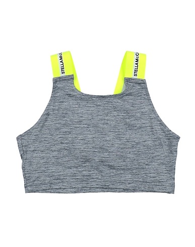 STELLA McCARTNEY KIDS T-shirt Grey 91% Polyester, 9% Elastane, Rubber, Polyamide