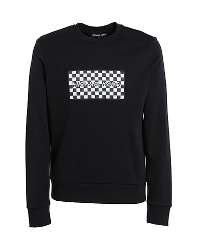 MICHAEL KORS MENS Sweatshirt Black 89% Cotton, 11% Polyester