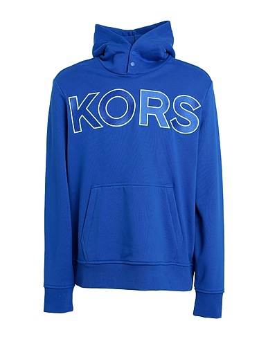 MICHAEL KORS MENS Hoodie Königsblau 100% Baumwolle