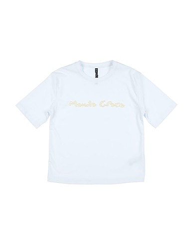 MANILA GRACE T-shirt Bianco 94% Cotone, 6% Elastan