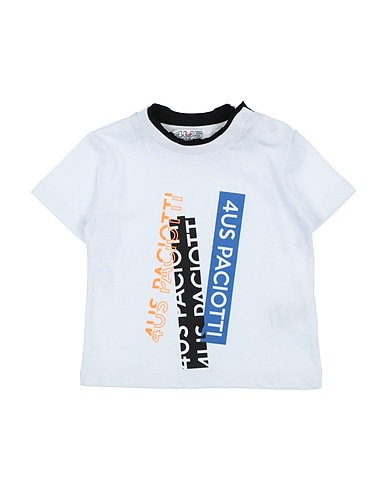 PACIOTTI 4US T-Shirt Weiß 100% Baumwolle