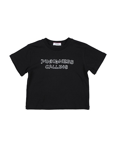 PINKO UP T-shirt Nero 100% Cotone