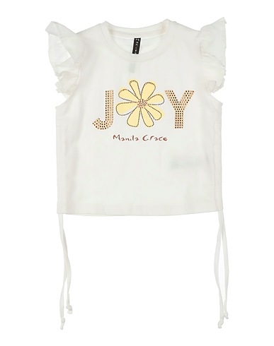 MANILA GRACE T-shirt White 94% Cotton, 6% Elastane