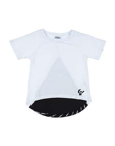 FREDDY T-shirt Blanc 95% Coton, 5% Élasthanne