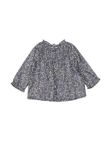 BURBERRY Camicie  e bluse fantasia CHILDREN Piombo 100% Cotone