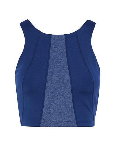 IRIS & INK Crop top Blue 80% Nylon, 20% Elastane