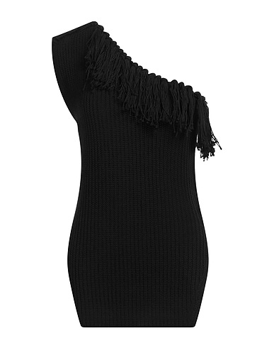 SFIZIO STUDIO One-shoulder top Black 100% Cotton