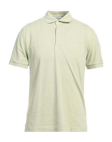 SIMON GRAY. Polo shirt Light green 100% Pima Cotton