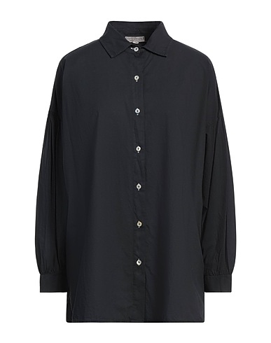 CROSSLEY Chemises et chemisiers de couleur unie Noir 100% Coton