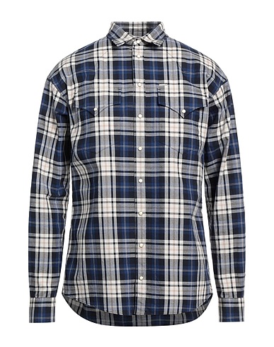 DSQUARED2 Checked shirt Blue 100% Cotton