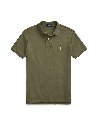 POLO RALPH LAUREN Polo shirt Military green 100% Cotton