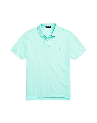 POLO RALPH LAUREN Polo shirt Light green 100% Cotton
