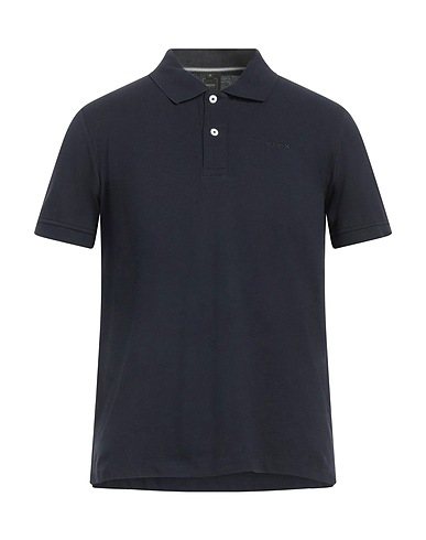 GEOX Polo shirt Midnight blue 100% Cotton