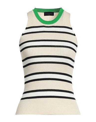 ROBERTO COLLINA Top Beige 100% Cotton