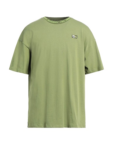 FILA T-shirt Military green 100% Cotton