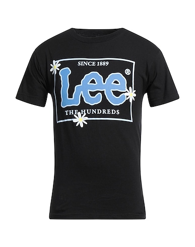 LEE x THE HUNDREDS T-shirt Black 100% Cotton