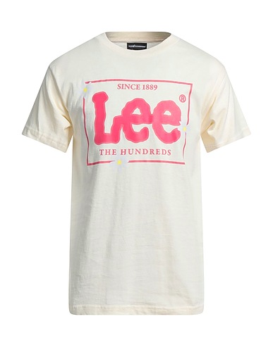 LEE x THE HUNDREDS T-shirt Ivory 100% Cotton