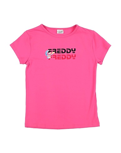 FREDDY T-shirt Fuchsia 95% Cotton, 5% Elastane