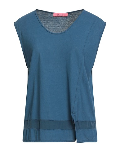 DRUMOHR Top Navy blue 100% Cotton