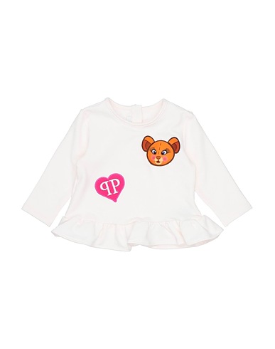 PHILIPP PLEIN Sweatshirt Light pink 93% Cotton, 7% Elastane