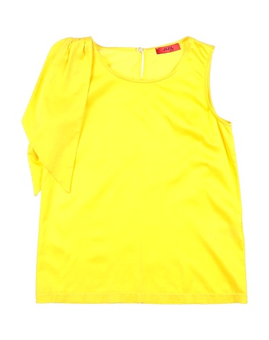 JIJIL JOLIE Blouse Yellow 58% Cotton, 35% Silk, 7% Elastane