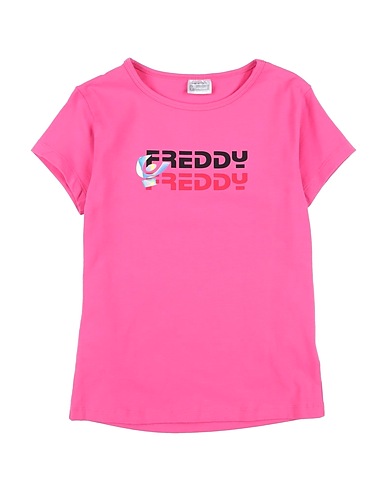 FREDDY T-shirt Fuchsia 95% Cotton, 5% Elastane