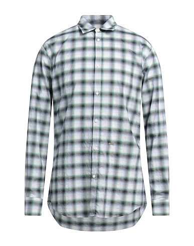 DSQUARED2 Camicia a quadri Verde 100% Cotone
