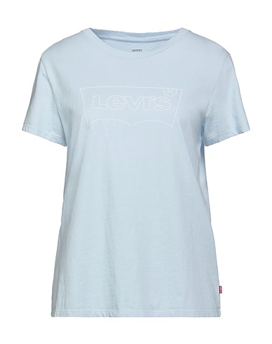 LEVI'S T-shirt Sky blue 100% Cotton