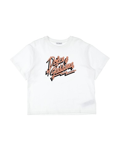 DOLCE&GABBANA T-shirt White 100% Cotton, Polyurethane