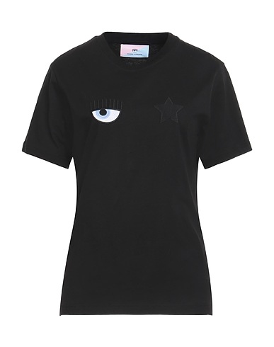 CHIARA FERRAGNI Oversize-T-Shirt Black 100% Cotton
