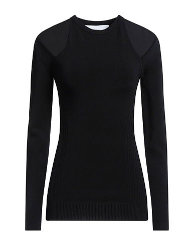 AZ FACTORY Jumper Black 70% Viscose, 27% Polyamide, 3% Elastane