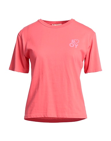 ROŸ ROGER'S Basic T-Shirt Coral 100% Cotton