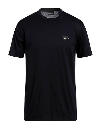 EMPORIO ARMANI T-shirt Blu navy 100% Cotone