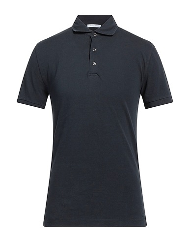 SIMON GRAY. Polo shirt Midnight blue 100% Pima Cotton