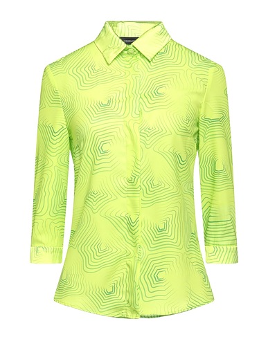 LES BOURDELLES DES GARÇONS Patterned shirts & blouses Green 100% Cotton