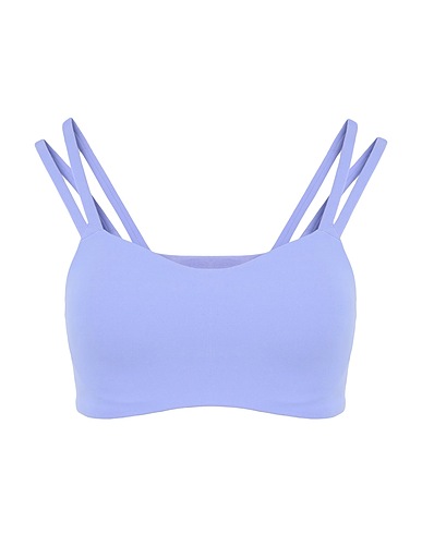 NIKE Crop top Nike Dri-FIT Alate Women's Light-Support Padded Strappy Sports Bra
 Lilac 63% Nylon, 37% Elastane