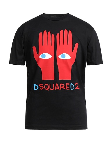 DSQUARED2 T-shirt Black 100% Cotton