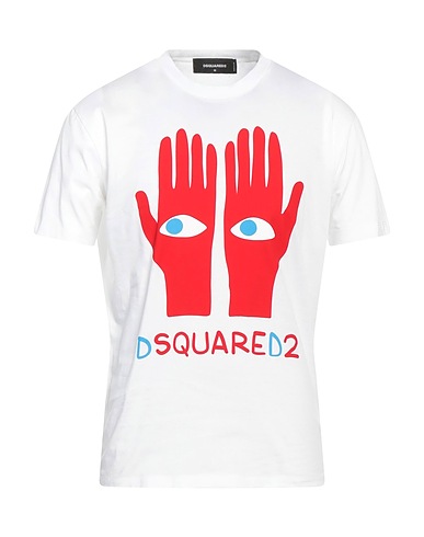 DSQUARED2 T-shirt White 100% Cotton
