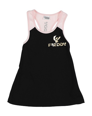 FREDDY Top Nero 95% Cotone, 5% Elastan