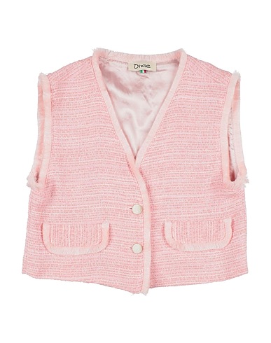 DIXIE Gilet Rosa 55% Cotone, 34% Poliestere, 7% Acrilico, 4% Altre Fibre