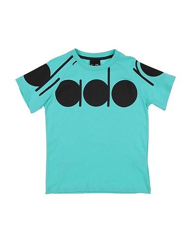 DIADORA T-shirt Verde chiaro 100% Cotone